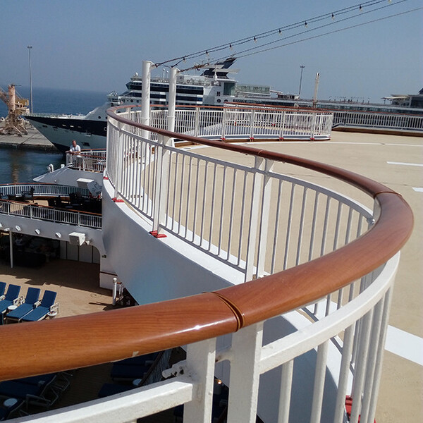 Handrail Inboard Handrails for the naval sector | Bertolutti